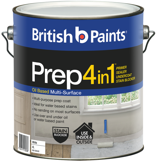 British Paints Prep 4In1 Oil Based British Paints