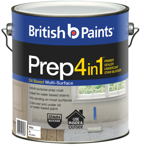 British Paints PREP 4in1 Oil Based