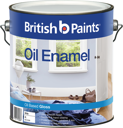 British Paints Oil Enamel Gloss
