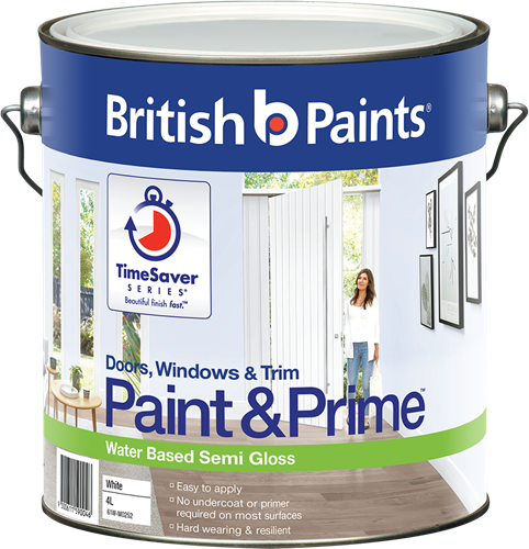 British Paints Paint & Prime Semi Gloss