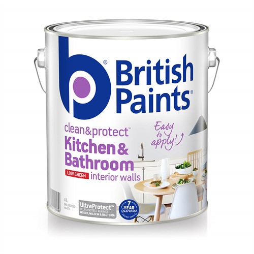 British Paints Clean & Protect Kitchen & Bathroom