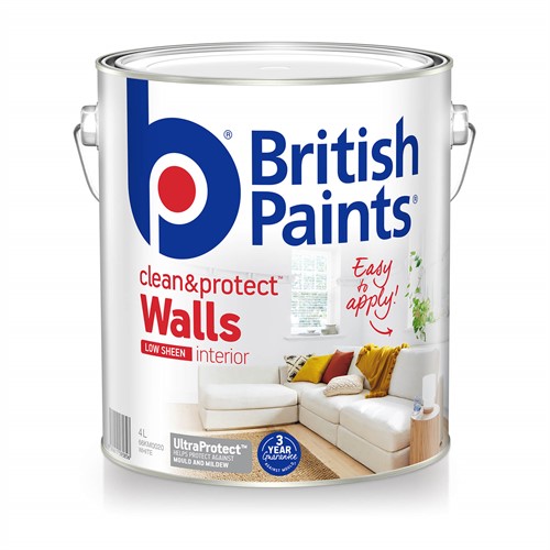 British Paints Clean & Protect Low Sheen