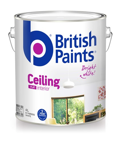British Paints Ceiling Paint